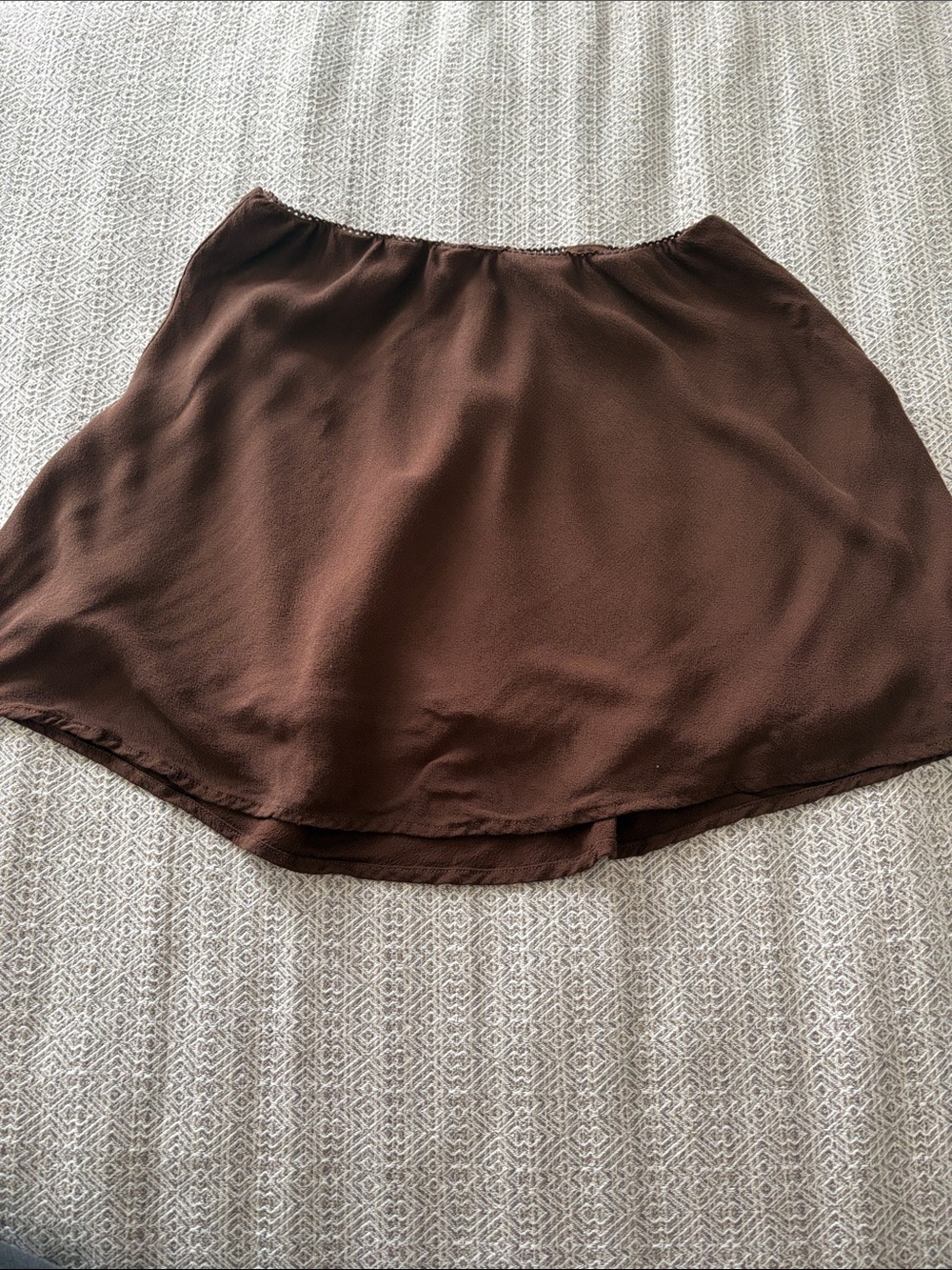 American Eagle Outfitters Brown Circle Skirt